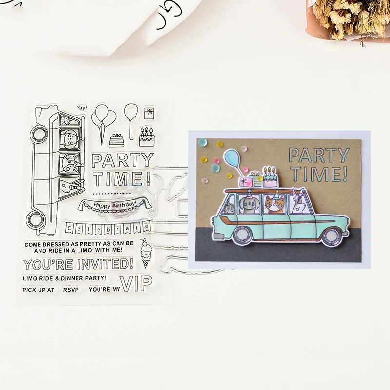 LIMO RIDE Cutting Metal Decorative Scrapbooking Steel Craft Die Cut and Stamps Embossing Card Stencil
LIMO RIDE Cutting Metal Decorative Scrapbooking Steel Craft Die Cut and Stamps Embossing Card Stencil