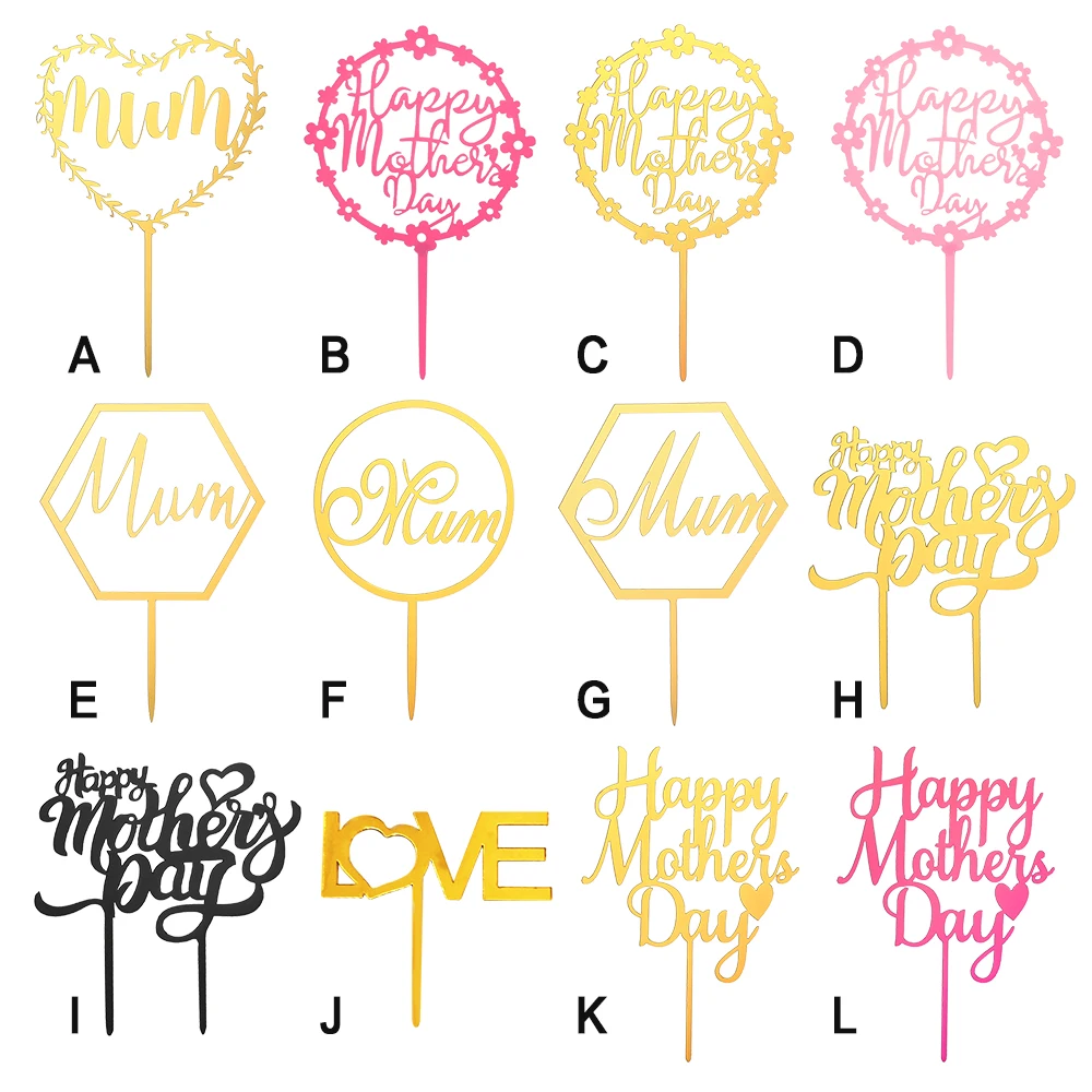 1PC New Mum Letters Print Cake Decoration Mother's Day Acrylic Cake Toppers Mother Birthday Party Decorative Supplies
1PC New Mum Letters Print Cake Decoration Mother's Day Acrylic Cake Toppers Mother Birthday Party Decorative Supplies