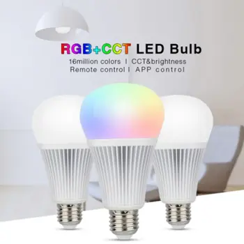KZKRSR Remote 9W RGB+CCT AC85-265V 2.4G Wireless E27 bulb RGBCCT+ Color Temperature Dimmable 2 in 1 Smart MiLight LED Bulb
KZKRSR Remote 9W RGB+CCT AC85-265V 2.4G Wireless E27 bulb RGBCCT+ Color Temperature Dimmable 2 in 1 Smart MiLight LED Bulb