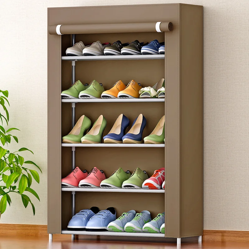 Shoe cabinet 6-layer 5-grid Non-woven fabrics large shoe rack organizer removable shoe storage for home furniture
Shoe cabinet 6-layer 5-grid Non-woven fabrics large shoe rack organizer removable shoe storage for home furniture