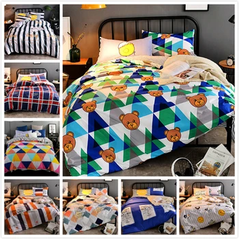 Duvet Cover Sheet Pillowcase 3/4 pcs Bedding Set Adult Child Soft Bed Linen Single Full Queen King Size 180x220 200x230 220x240
Duvet Cover Sheet Pillowcase 3/4 pcs Bedding Set Adult Child Soft Bed Linen Single Full Queen King Size 180x220 200x230 220x240