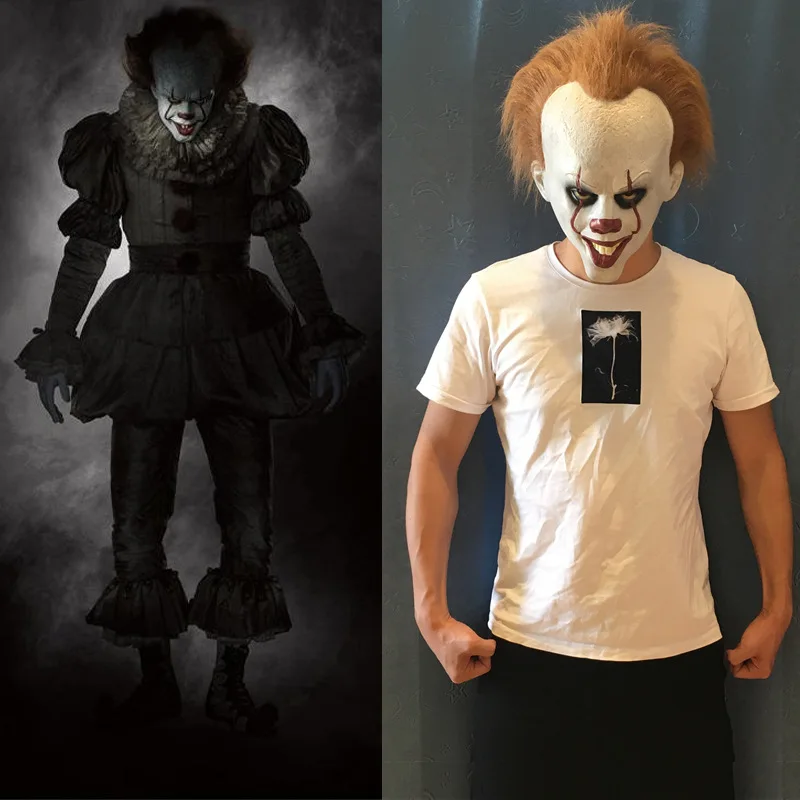 Stephen King's It Masque latex Costume Masks Halloween Movie Cosplay mask Adults Party props
Stephen King's It Masque latex Costume Masks Halloween Movie Cosplay mask Adults Party props