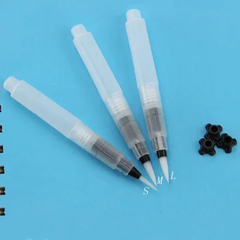 3 PCS Refillable Water Brush Ink Pen for Water Color Calligraphy Painting Illustration Pen Stationery Office&School Supplies
3 PCS Refillable Water Brush Ink Pen for Water Color Calligraphy Painting Illustration Pen Stationery Office&School Supplies