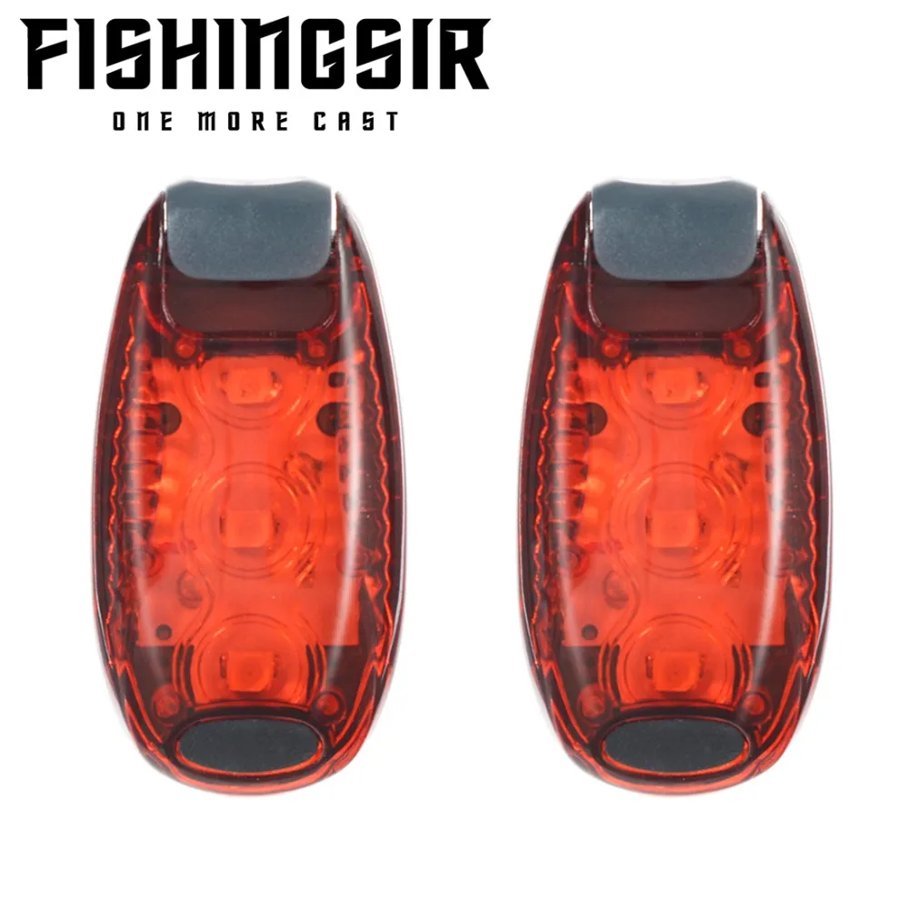 2PCS LED Safety Light+ 4 Bonuses Battery Included Clip On Strobe Running Lights w/ Bracelet for Boat Bike Bicycle Fishing Tackle
2PCS LED Safety Light+ 4 Bonuses Battery Included Clip On Strobe Running Lights w/ Bracelet for Boat Bike Bicycle Fishing Tackle