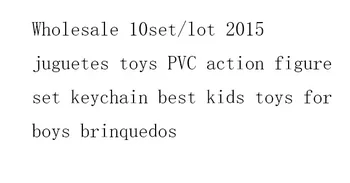 Wholesale 10set/lot 2017 juguetes toys PVC action figure set keychain best kids toys for boys brinquedos
Wholesale 10set/lot 2017 juguetes toys PVC action figure set keychain best kids toys for boys brinquedos