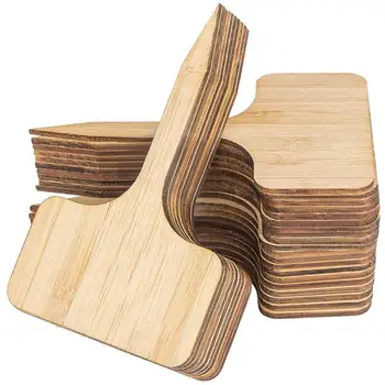 100 Bamboo Plant Labels (6 X 10 Cm) Floral Card Multi-Meat Label Board Insert Clay Bamboo Landscape Signage Tag T-Type Plant L
100 Bamboo Plant Labels (6 X 10 Cm) Floral Card Multi-Meat Label Board Insert Clay Bamboo Landscape Signage Tag T-Type Plant L