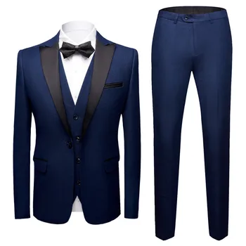 Men's blazers 3 piece set (coat vest pants) business high-end custom color wedding banquet dress / sanding large size suits
Men's blazers 3 piece set (coat vest pants) business high-end custom color wedding banquet dress / sanding large size suits