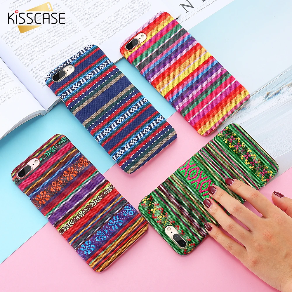 KISSCASE милый чехол для Xiaomi Redmi 4X 4A Note ультра тонкий национальный народный тканевый