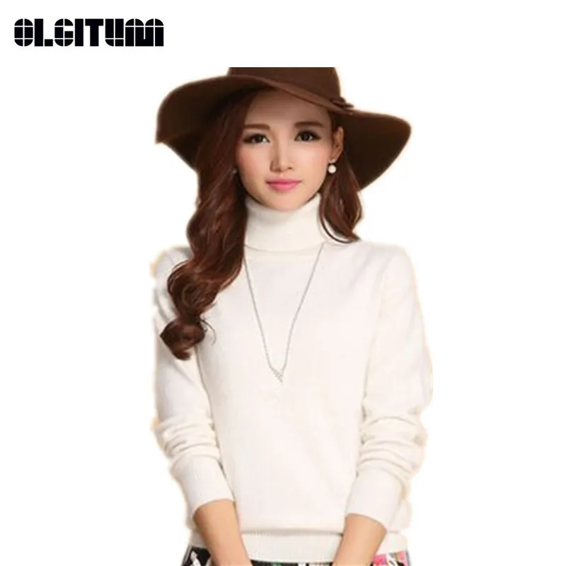 Women's Knit Sweater Large Size Slim New Pullovers Sweater New Cashmere Turtleneck Autumn/Winter Female Sweater SW890 
Women's Knit Sweater Large Size Slim New Pullovers Sweater New Cashmere Turtleneck Autumn/Winter Female Sweater SW890