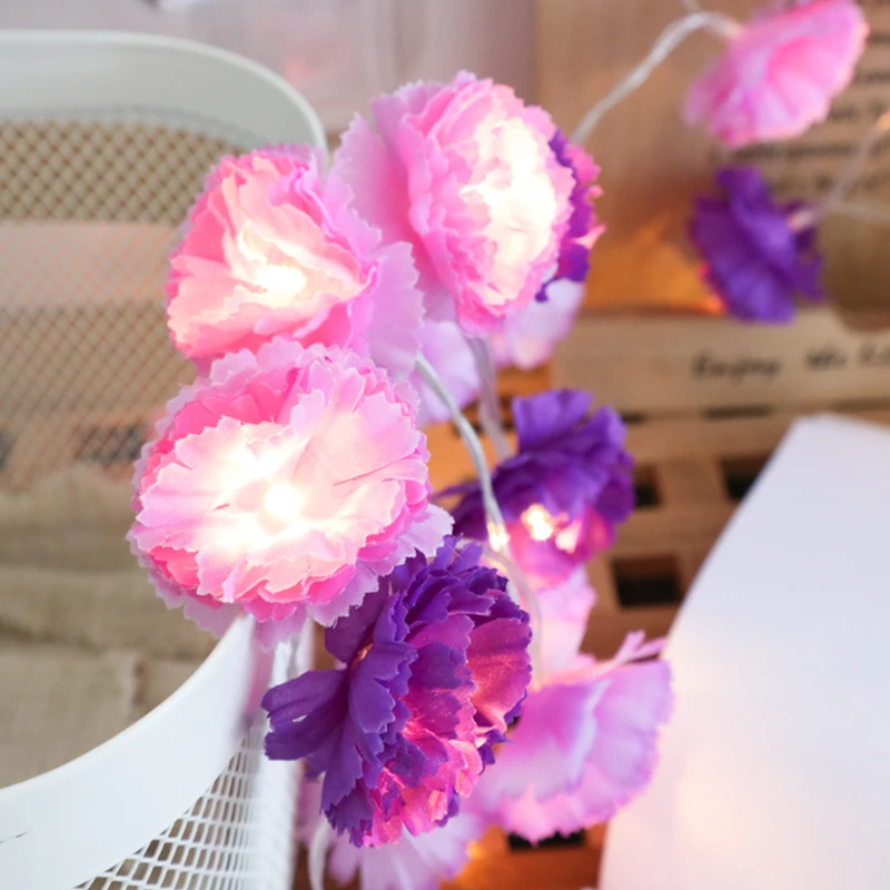 1.5M LED Purple Flower String Lights Battery Operated Christmas holiday Valentine' Day Party 10LED Fairy Lighting Decor BA67
1.5M LED Purple Flower String Lights Battery Operated Christmas holiday Valentine' Day Party 10LED Fairy Lighting Decor BA67