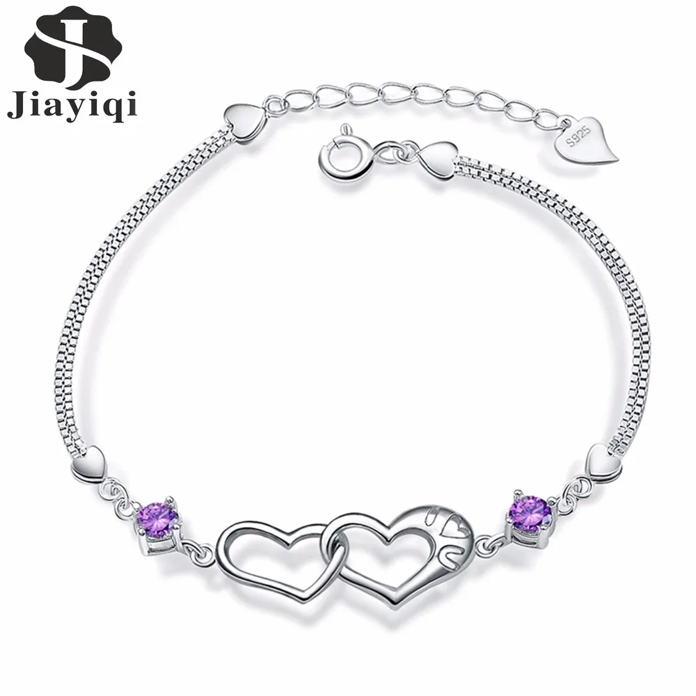 2018 Hot Sale New Summer Style Romantic Heart Bracelet Femme Silver color Women Wedding Crystal for Women Friendship Bracelets
2018 Hot Sale New Summer Style Romantic Heart Bracelet Femme Silver color Women Wedding Crystal for Women Friendship Bracelets
