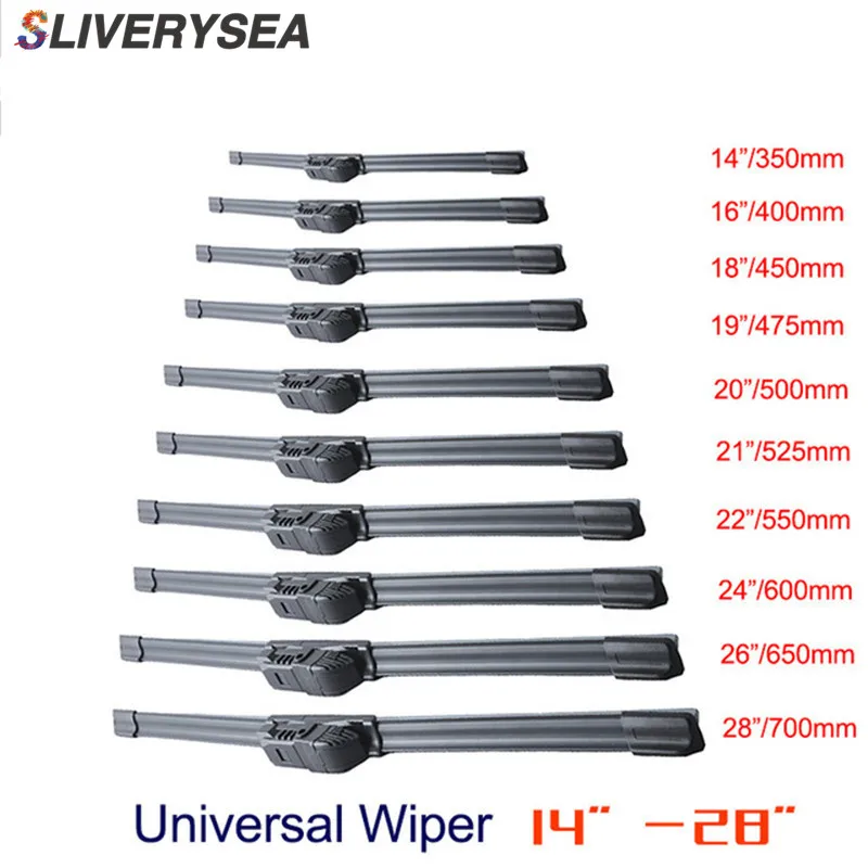 Qeepei 14"-28" fit U hook Side insert Universal Wiper Blade for Car Windshield new design auto soft windshield Natural Rubber
Qeepei 14"-28" fit U hook Side insert Universal Wiper Blade for Car Windshield new design auto soft windshield Natural Rubber