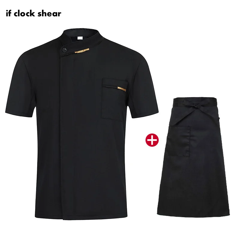 IF new Restaurant Work Uniforms Kitchen bakery Catering Casual Soft waitress Chef Jackets apron M-4XL summer work clothes men
IF new Restaurant Work Uniforms Kitchen bakery Catering Casual Soft waitress Chef Jackets apron M-4XL summer work clothes men