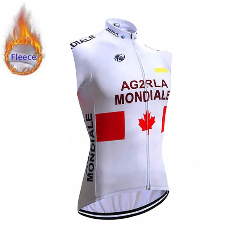 AG2R Winter thermal fleece Cycling Sleeveless Vest Mtb Bike Bicycle keep warm pro team vest men cycling clothing ropa ciclismo
AG2R Winter thermal fleece Cycling Sleeveless Vest Mtb Bike Bicycle keep warm pro team vest men cycling clothing ropa ciclismo