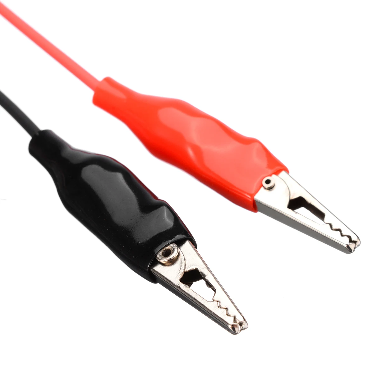 2pcs 50cm 24V Alligator Clips Electrical DIY Test Leads Alligator Double-ended Crocodile Clip Test Jumper Wire