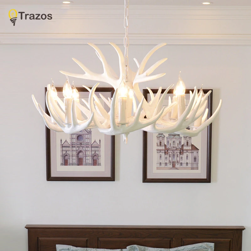 Antlers Resin Chandelier Lamp Modern White Antler Chandelier Lustre Chandeliers E14 Vintage Lights Novelty Lighting
Antlers Resin Chandelier Lamp Modern White Antler Chandelier Lustre Chandeliers E14 Vintage Lights Novelty Lighting