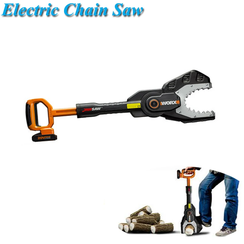 Electric Chain Saw 20V Lithium Battery 1350RPM/min 2.54 M/sec Scroll/Jig Saw Home Leisure Gardening Power Tools WG329E
Electric Chain Saw 20V Lithium Battery 1350RPM/min 2.54 M/sec Scroll/Jig Saw Home Leisure Gardening Power Tools WG329E