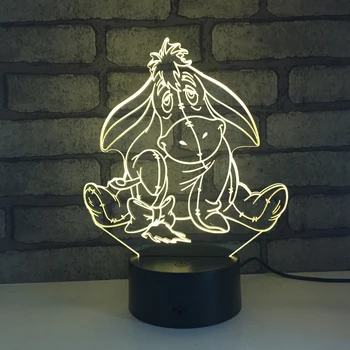 Donkey LED RGB Night Light 7 Color Change Desk Light Action Figures 1829 Boys Girls Christmas Toys
Donkey LED RGB Night Light 7 Color Change Desk Light Action Figures 1829 Boys Girls Christmas Toys