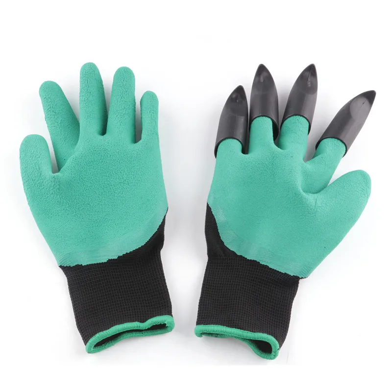 1 pair/lot rubber garden gloves safety gardening gloves for soil flip man moman protection hand garden tools supplies products
1 pair/lot rubber garden gloves safety gardening gloves for soil flip man moman protection hand garden tools supplies products