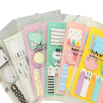 1pack /lot Creative Cartoon Animal Stickers Week Plan Self-Adhesive Memo Pad Sticky Notes Bookmark School Office Supplies
1pack /lot Creative Cartoon Animal Stickers Week Plan Self-Adhesive Memo Pad Sticky Notes Bookmark School Office Supplies
