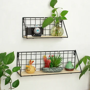 DIY Home Storage Shelves Decor Creative Iron Crafts Wall-Mounted Hanging Wall Shelf Storage Rack Basket Metal Shelf A-113
DIY Home Storage Shelves Decor Creative Iron Crafts Wall-Mounted Hanging Wall Shelf Storage Rack Basket Metal Shelf A-113