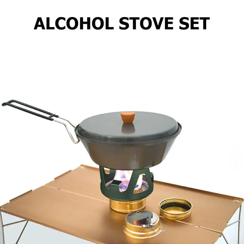 Outdoor Picnic Stove Combustor Alcohol Stove Set Metal Camping Furnace Camp Cooking Supplies Outdoor Stove Accessories
Outdoor Picnic Stove Combustor Alcohol Stove Set Metal Camping Furnace Camp Cooking Supplies Outdoor Stove Accessories