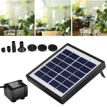 2 In 1 Solar Panel 1.5W Solar System Powered Fountain Pump Water Pond Decor Oxygen Pump Brushless with Outdoor Solar Cell
2 In 1 Solar Panel 1.5W Solar System Powered Fountain Pump Water Pond Decor Oxygen Pump Brushless with Outdoor Solar Cell