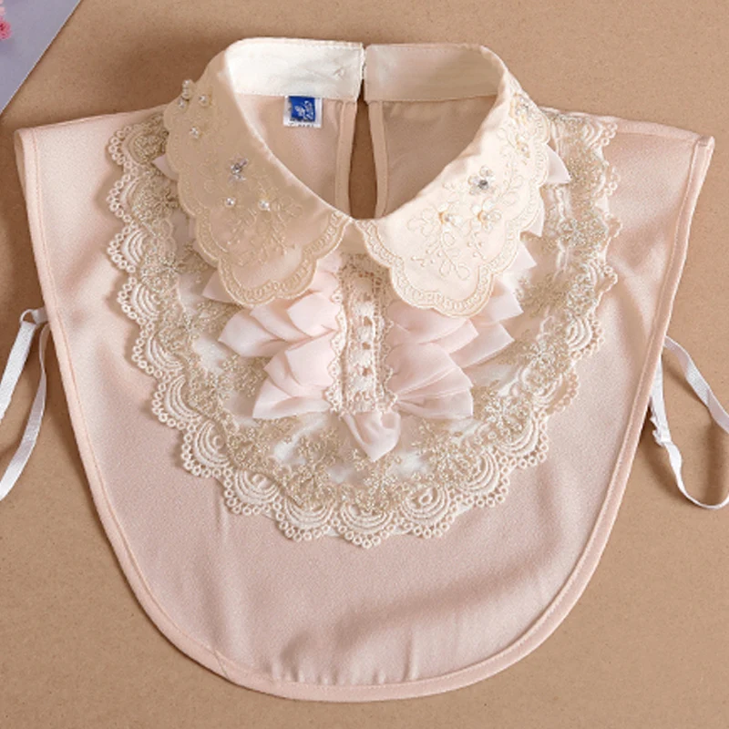 Decoration yarn princess bead collier Crystal pan collares Detachable Collars New lace false collar blouse autumn and winter
Decoration yarn princess bead collier Crystal pan collares Detachable Collars New lace false collar blouse autumn and winter