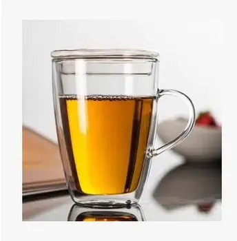 Heat Resistant Glass Teacup With Cover,Double-wall Coffee Cup Household office Bar drinkware,for flower/black/puer/pu'erh tea
Heat Resistant Glass Teacup With Cover,Double-wall Coffee Cup Household office Bar drinkware,for flower/black/puer/pu'erh tea