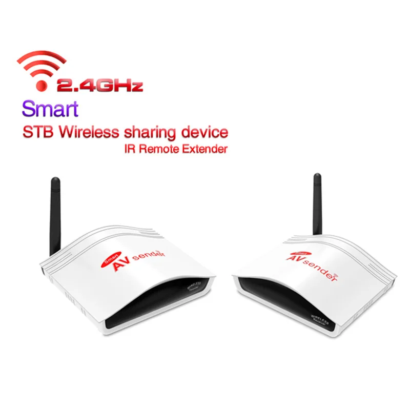 

150M 2.4G Smart Digital STB Wireless Sharing Device AV Transmitter & Receiver System Support DVD / DVR / Iptv / Cctv Camera