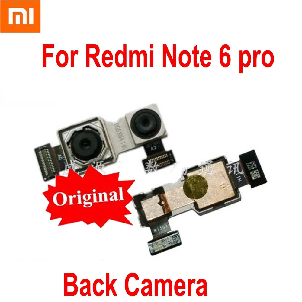 Original Tested Working Big Rear Back Main Camera Flex Cable For Xiaomi Redmi Note 6 Pro Small Facing Front Camera Phone Parts
Original Tested Working Big Rear Back Main Camera Flex Cable For Xiaomi Redmi Note 6 Pro Small Facing Front Camera Phone Parts