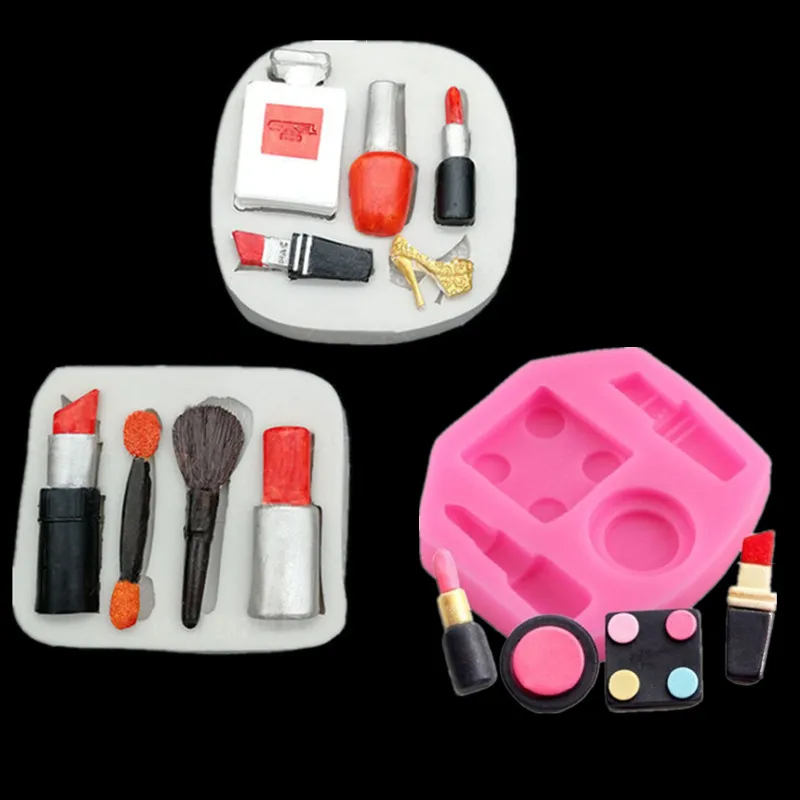 Aouke Makeup brush silicone mold lipstick perfume chocolate fondant mold cake decoration diy clay soft clay mold
Aouke Makeup brush silicone mold lipstick perfume chocolate fondant mold cake decoration diy clay soft clay mold