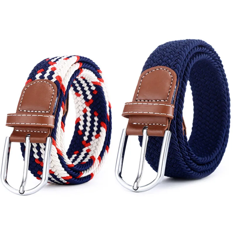 Foikvoon 2019 New Popular Unisex Canvas Woven Leather Pin Buckle Elastic Waist Belt Men Women Waistband
Foikvoon 2019 New Popular Unisex Canvas Woven Leather Pin Buckle Elastic Waist Belt Men Women Waistband