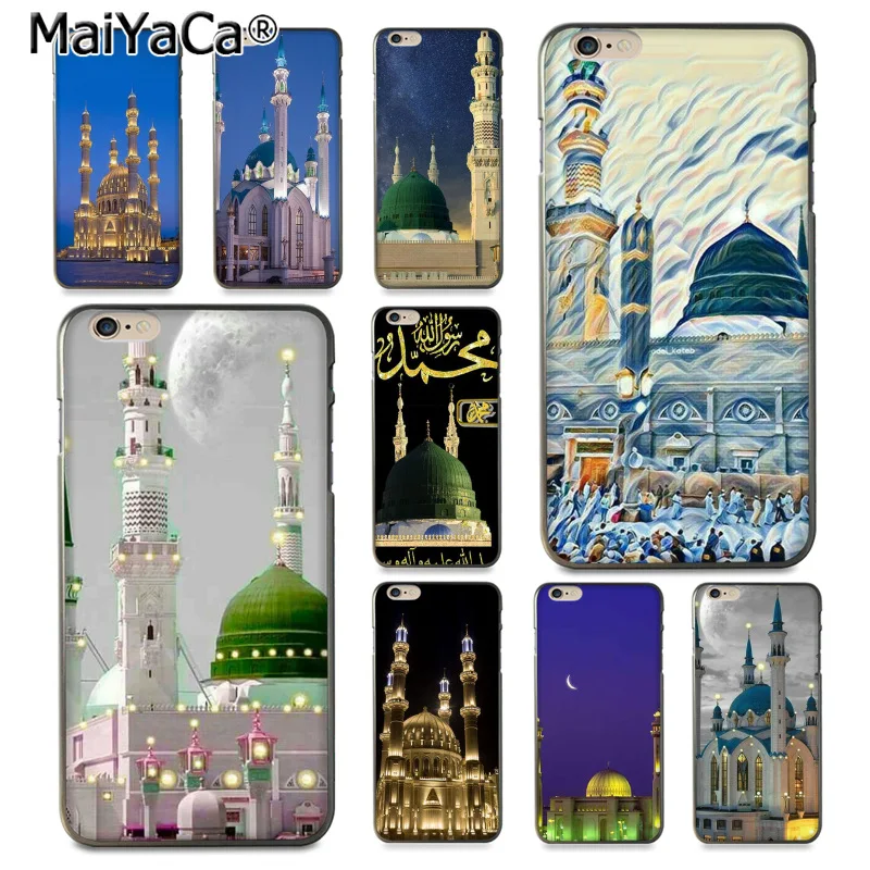 Чехол для телефона с изображением здания мусульманской мечети iPhone 8 7 6 6S Plus X XS XR
