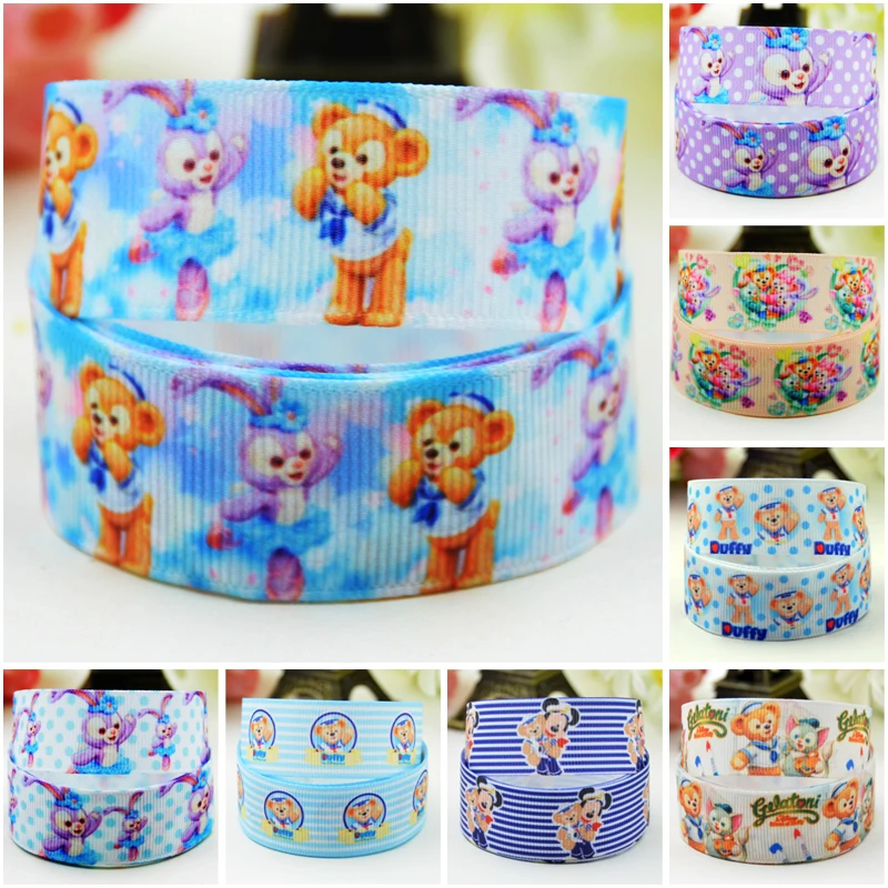 7/8'' (22mm) Duffy Bear Cartoon Character printed Grosgrain Ribbon party decoration satin ribbons OEM 10 Yards Mul072
7/8'' (22mm) Duffy Bear Cartoon Character printed Grosgrain Ribbon party decoration satin ribbons OEM 10 Yards Mul072