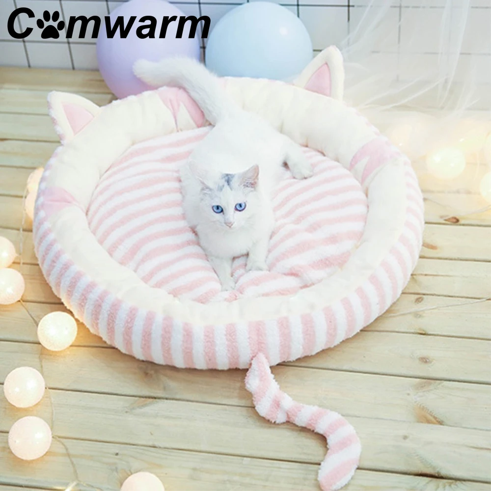 Comwarm Pet Dog Cat Bed Nest Winter Warm Soft Round Design Small Dog House Sofa Mat Cat Lounge Cat Bed Washable Bed for Cats
Comwarm Pet Dog Cat Bed Nest Winter Warm Soft Round Design Small Dog House Sofa Mat Cat Lounge Cat Bed Washable Bed for Cats