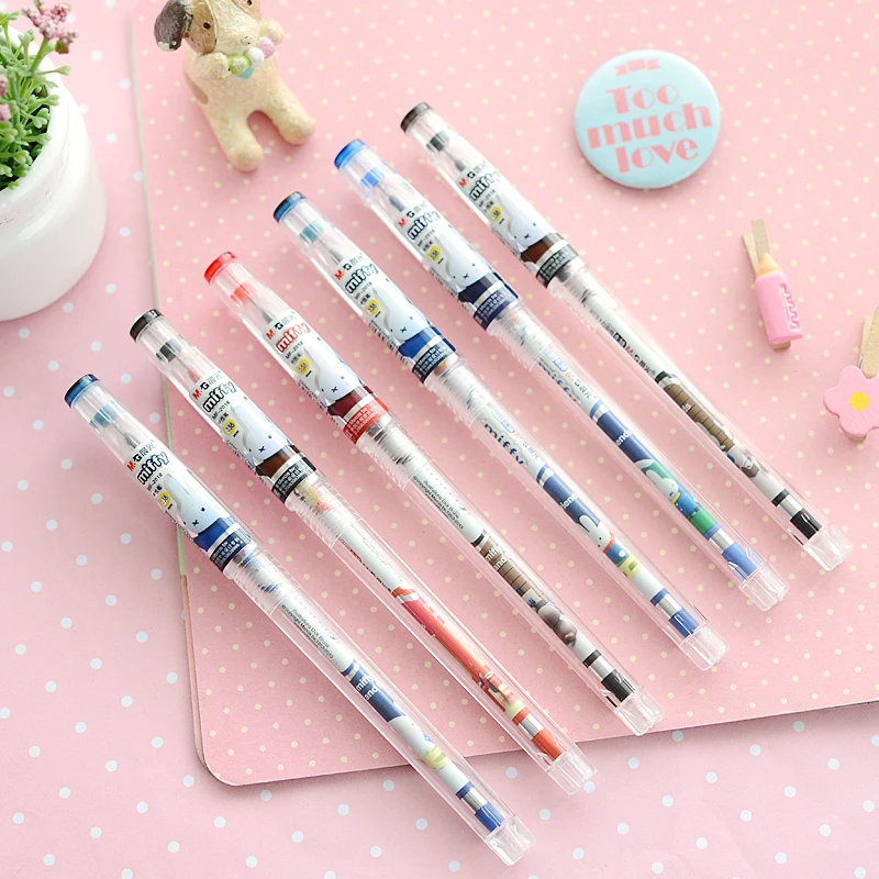 12PCS/lot MF 2018 0.38mm gel pen new style pens office and school student top stationery supplies 3 ink colors
12PCS/lot MF 2018 0.38mm gel pen new style pens office and school student top stationery supplies 3 ink colors