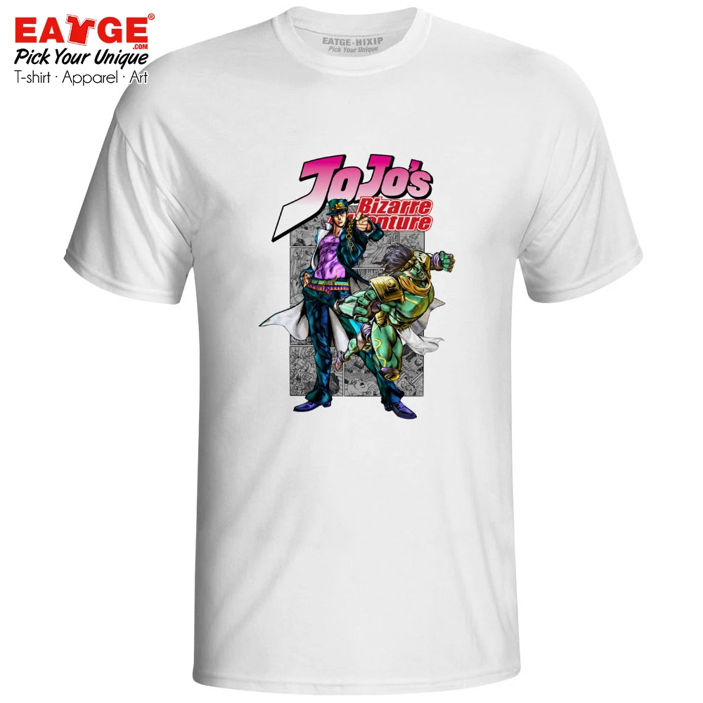 Jotaro Kujo And Star Platinum T Shirt JoJo's Bizarre Adventure Stardust Crusaders Anime T-shirt Manga Men Women EATGE Top Tee
Jotaro Kujo And Star Platinum T Shirt JoJo's Bizarre Adventure Stardust Crusaders Anime T-shirt Manga Men Women EATGE Top Tee