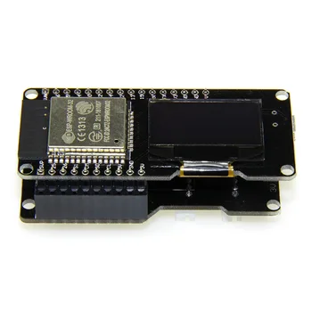 ESP-WROOM-32 ESP32 WiFi Wireless Bluetooth Module Development Board 0.96 inch OLED with Backplane Expansion Board
ESP-WROOM-32 ESP32 WiFi Wireless Bluetooth Module Development Board 0.96 inch OLED with Backplane Expansion Board