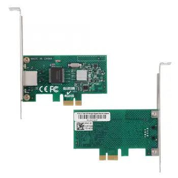 PCI-E X1 Gigabit LAN Ethernet Network Card Single Port Desktop Server Adapt For Intel I210AT
PCI-E X1 Gigabit LAN Ethernet Network Card Single Port Desktop Server Adapt For Intel I210AT