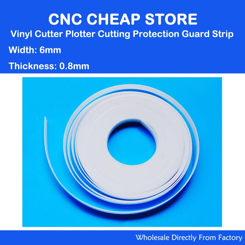 Replacement Roland Cutting Plotter Protection Guard Strip Vinyl Cutter W=6mm L=1200mm
Replacement Roland Cutting Plotter Protection Guard Strip Vinyl Cutter W=6mm L=1200mm