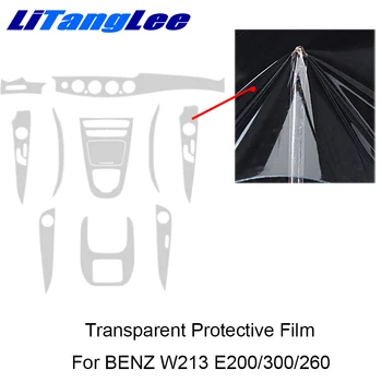 Litanglee For MERCEDES W213 E200/300/260 Car Styling Full Set Interior Sticker TPU Center Console Transparent Protective Film
Litanglee For MERCEDES W213 E200/300/260 Car Styling Full Set Interior Sticker TPU Center Console Transparent Protective Film