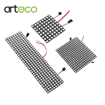 WS2812B Digital Flexible LED Pixel Panel Screen Individually Addressable 5050 RGB Full Color 64 256 Pixels Strip
WS2812B Digital Flexible LED Pixel Panel Screen Individually Addressable 5050 RGB Full Color 64 256 Pixels Strip
