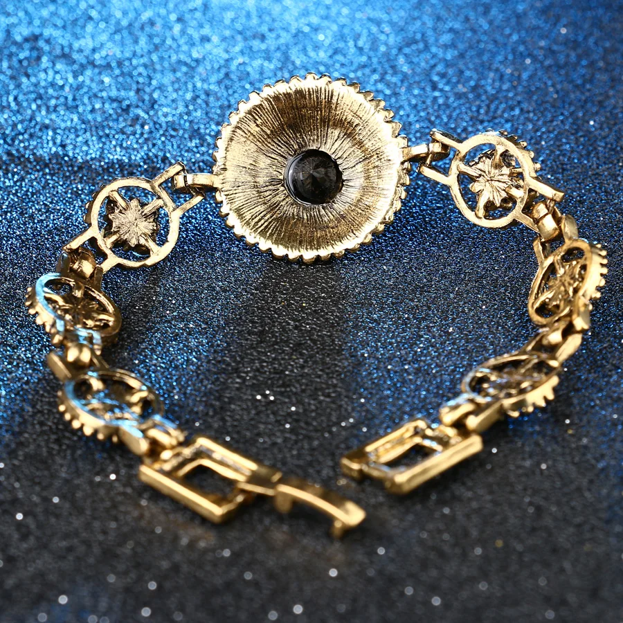 Luxury-Fashion-Black-Stone-Antique-Gold-Round-Charms-Bracelets-Bangles-For-Women-Vintage-Trendy-Turkish-Bohemian (5)