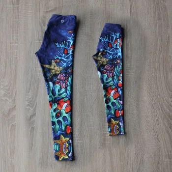 JIGERJOGER 2016 Mami Child Matching Dress Yoga Pants 2PCS Clown fish ocean sea printed Full length running Leggings set outfits
JIGERJOGER 2016 Mami Child Matching Dress Yoga Pants 2PCS Clown fish ocean sea printed Full length running Leggings set outfits