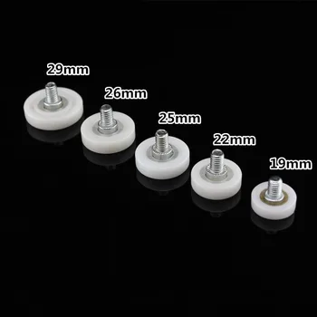 20PCS/LOT Diameter 19/22/25/26/29MM M6 Drawer Bearing Pulley Wheels Steel File Cabinet Door Wheel Furniture Moving Nylon Wheel
20PCS/LOT Diameter 19/22/25/26/29MM M6 Drawer Bearing Pulley Wheels Steel File Cabinet Door Wheel Furniture Moving Nylon Wheel