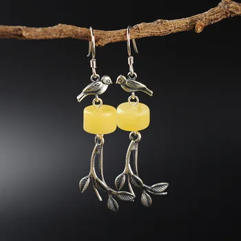 Direct supply of women's fashion all-match earrings earrings Vintage natural beeswax earrings wholesale manufacturers
Direct supply of women's fashion all-match earrings earrings Vintage natural beeswax earrings wholesale manufacturers