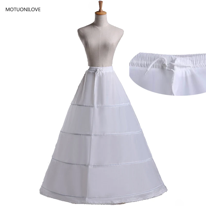 Cheap Wedding Petticoats Bridal 4 Hoop Crinoline Four Steel Rings Prom Underskirt Fancy Skirt Slip For Wedding Dress Ball Gowns
Cheap Wedding Petticoats Bridal 4 Hoop Crinoline Four Steel Rings Prom Underskirt Fancy Skirt Slip For Wedding Dress Ball Gowns