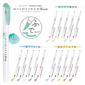 1pc Zebra New WFT8 Mildliner Brush Double-head Highlighter Marker pen Stationery Supplies Kawaii
1pc Zebra New WFT8 Mildliner Brush Double-head Highlighter Marker pen Stationery Supplies Kawaii