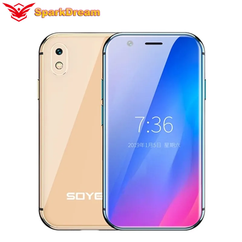 SOYES XS 3'' 4G LTE Android 6.0 Smartphone 2GB 16GB Smallest Quad Core Dual Sim Wifi GPS Unlocked Super Mini Touch Mobile Phone
SOYES XS 3'' 4G LTE Android 6.0 Smartphone 2GB 16GB Smallest Quad Core Dual Sim Wifi GPS Unlocked Super Mini Touch Mobile Phone